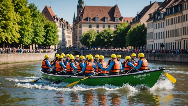 Team building à strasbourg : organisez un rallye écologique en bateau